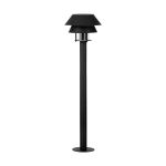 Eglo Pedestal Lamp Chiappera Steel Black | 330mm - IP54 - Suitable for 1x E27